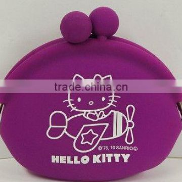 Hello Kitty Silicone Wallet
