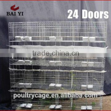 BAIYI Cheap Vertical H Type Cage for Female / Baby and Mother / Commercial Rabbit
