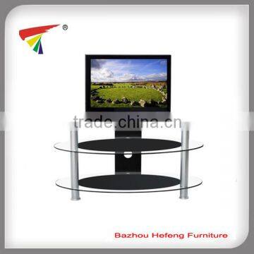 Flat screen TV stand glass furniture