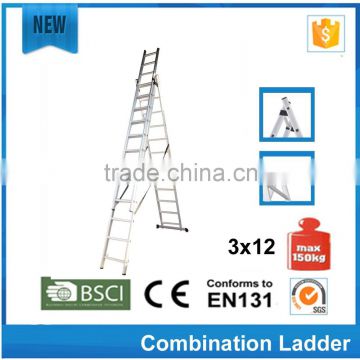 ladder bookcases with SGS/EN131 ladder clamps fire escaper ladder
