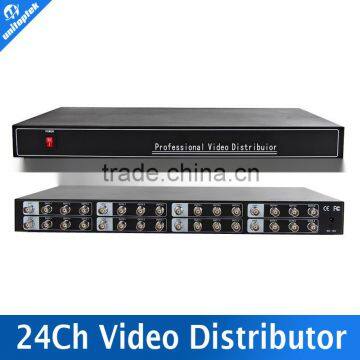 8CH In/24CH Output 24CH Professional Video Distributor Support 720P/1080P CVI/TVI/AHD Camera BNC Output,Max To 300-600m