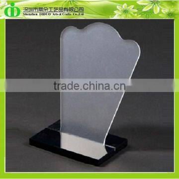 DDJ-0104 ISO9001 Chinese Factory Wholesale SGS Test Frosted Perspex Necklace Display