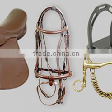 Horse Equipments Saddlery Equestrian Saddles Bridles Bits Stirrups Halters Girths Hakamores BrowBands