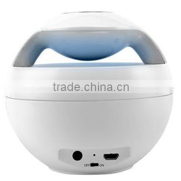 round shape portable mini bluetooth speaker