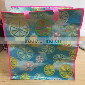 bright color design pp woven bag