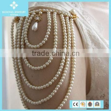 Pearl Shoulder Chain Jewelry Wholsale