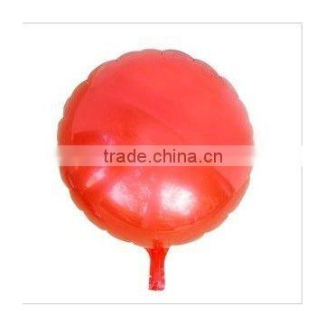 Red Round Foil Balloon 18"