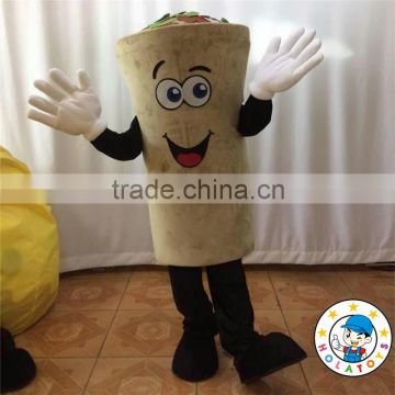 Hola New burrito mascot costume/custom mascot costume for promotion!