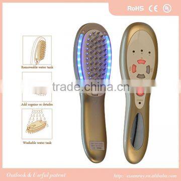 Tank removable electric nit comb head massage