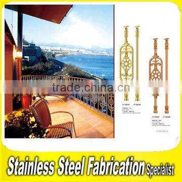 New Design Carving Decorative Aluminum Balcony Balustrade