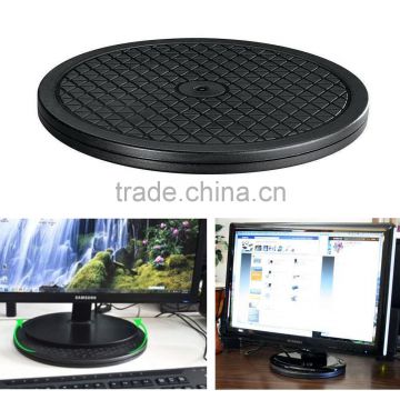 10" Diameter Heavy Duty 360 Degree Rotation Swivel Stand with Steel Ball Bearings for Big Screen Tv/monitor/turntable/lazy Susan