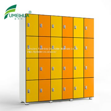 High quality wooden grain storage cabinets for sauna dressing room