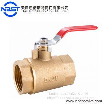 NPT Thread End Brass 1000PSI Two Piece Ball Valve