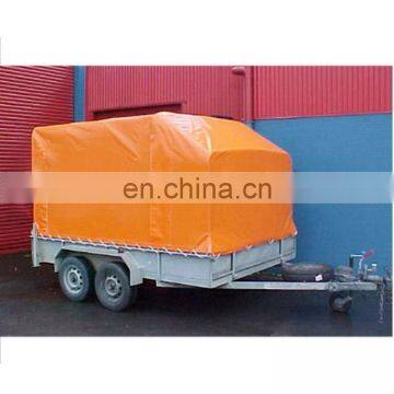 610g PVC Coated Tarpaulin Farm Trailer Cover With UV Protection