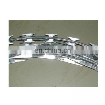 Galvanized concertina wire for keeping security