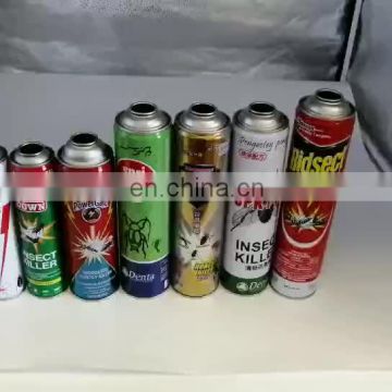 300ml insecticide spray use aerosol tin can from China factory