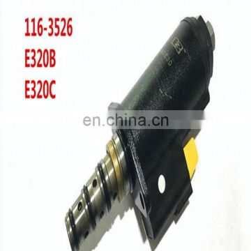 116-3526 1163526 E320B E320C excavator solenoid valve