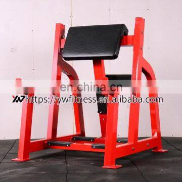 Factory direct sale YW-1607 commercial workout machine seated arm curl for sale