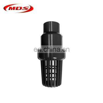 hydraulic foot pedal valve with strainer