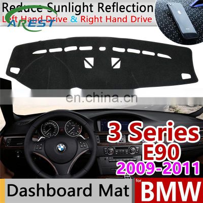 for BMW 3 Series E90 2009 2010 2011 Anti-Slip Anti-UV Mat Dashboard Cover Pad  Dashmat Protect Carpet Accessories 318i 320i 325i