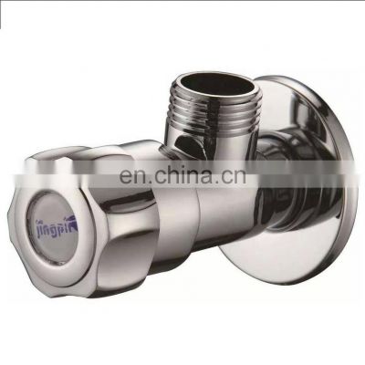 New design ABS handle Stainless steel bathroom fitting SS angle valve