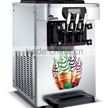 2016 2+1 mixed Italian used soft ice cream machine for sales