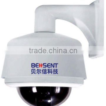 1/4" SONY CCD vandalproof PTZ dome camera,connecting video analytics encoder for autonomous PTZ tracking