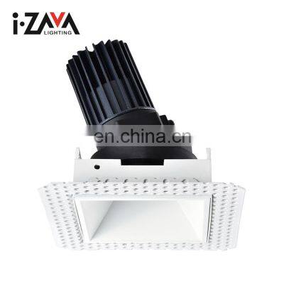 High Effective Heat Dissipation Cob Aluminum Spot Light IP20 10W 12W 14W COB Recessed Led Downlight