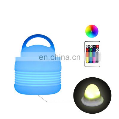 Sphere Light LED Modern Bed Side Lamp Kids Reading Lamp RGB Color Changing Portable USB Port Table Lamp