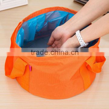 Reusable Outdoor Travel Folding Tote Toiletry Bag