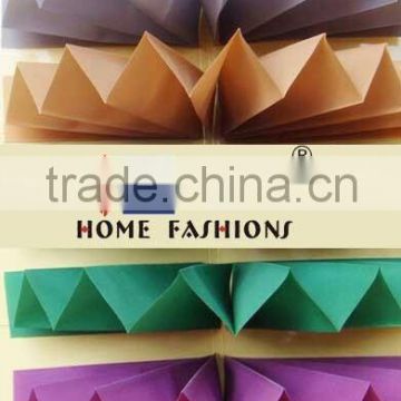 pleated fabric for make blinds design curtain for door