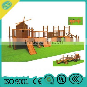 wooden children playground,games wooden slide MBL02-M84