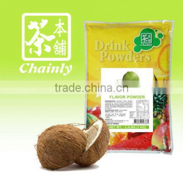 Taiwan Bubble Tea Materials Coconut Instant Drink Fruit Flavored Powder