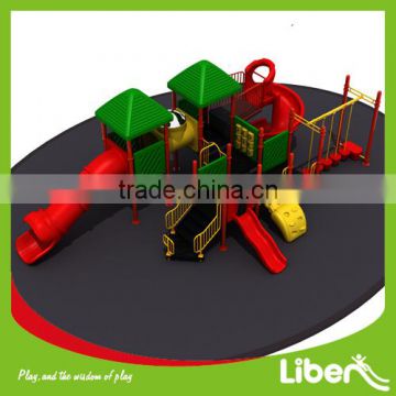 China Commercial Outdoor Children Plastic Used School Playground Equipment for Sale