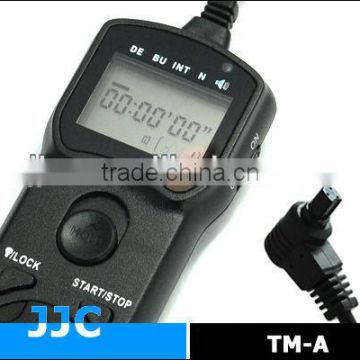 JJC TM-A Timer Remote Controller&Camera Remote Switch replaces TC-80N3 for Canon EOS 60D etc