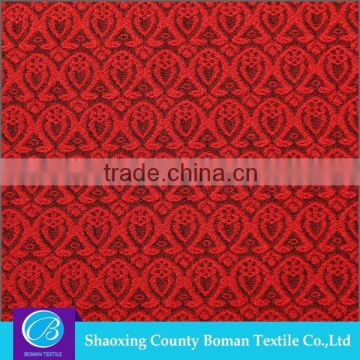 China Manufacturer High quality Design Knitted thick polyester stretch knit fabric