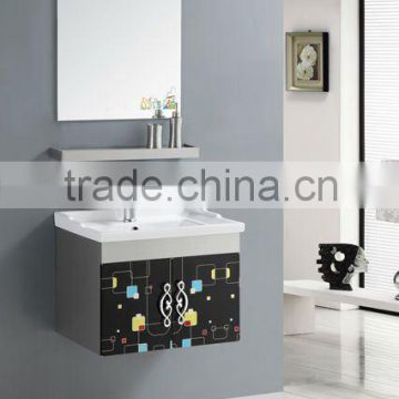 hot sell 304 stainless steel vanity/stainless steel bathroom vanity/stainless steel frame bathroom vanities