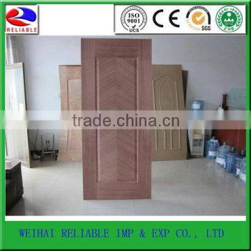 China manufacture Best Sell hdf melamine faced door skin