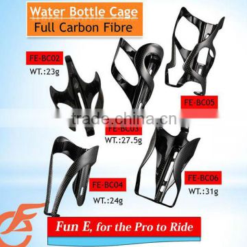 Bicycle 3K Clear or UD Matte Water Bottle Cage Carbon Fibre