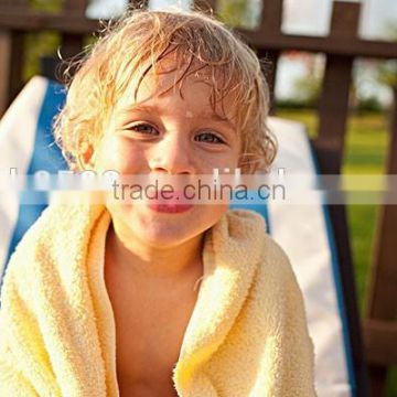 colorful suit for children 100% cotton bath towel