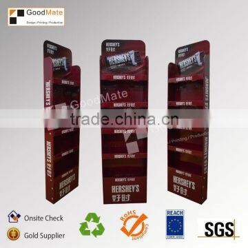 Cardboard display rack for bottles Liquid Display Counter