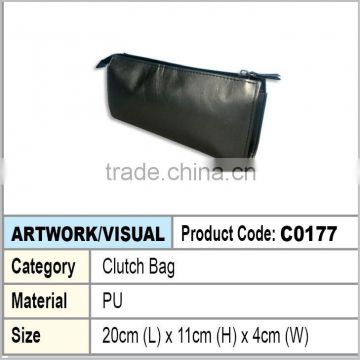 PU Clutch Bag (black)