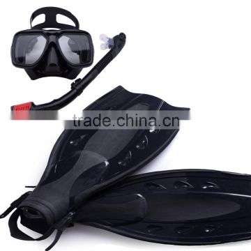 Hotest diving sets long diving fins new design snorkels and classical masks F02M271S10