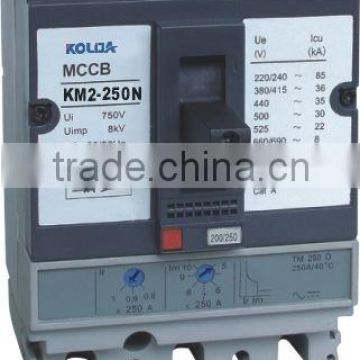 CE Marked Moulded case circuit breaker(MCCB)
