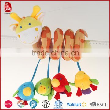 Baby bed plush toy china baby hanging toys wholesale
