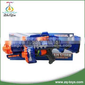 Battery operated soft bullet gun toy plastic sniper rifle toy gun for kids