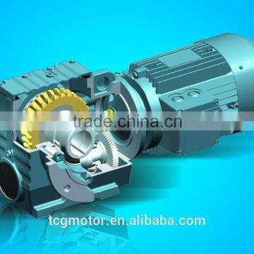 TCG SEW replacements helical worm gear motor/gearbox/gear reducer