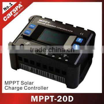 mppt 12v/24v 20 amp solar charge controller with high quality-MPPT-20D