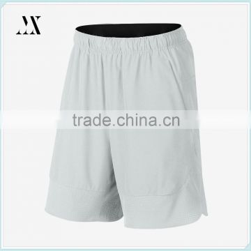 2016 Wholesale Plain Gym Shorts For Men Sports Wear Durable Water-repellent Mesh Below Running Shorts With Built-to Move