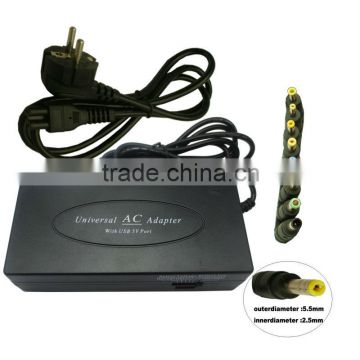 90W Universal Power Adapter for Laptops 5.5*2.5 with 8 DC tips
